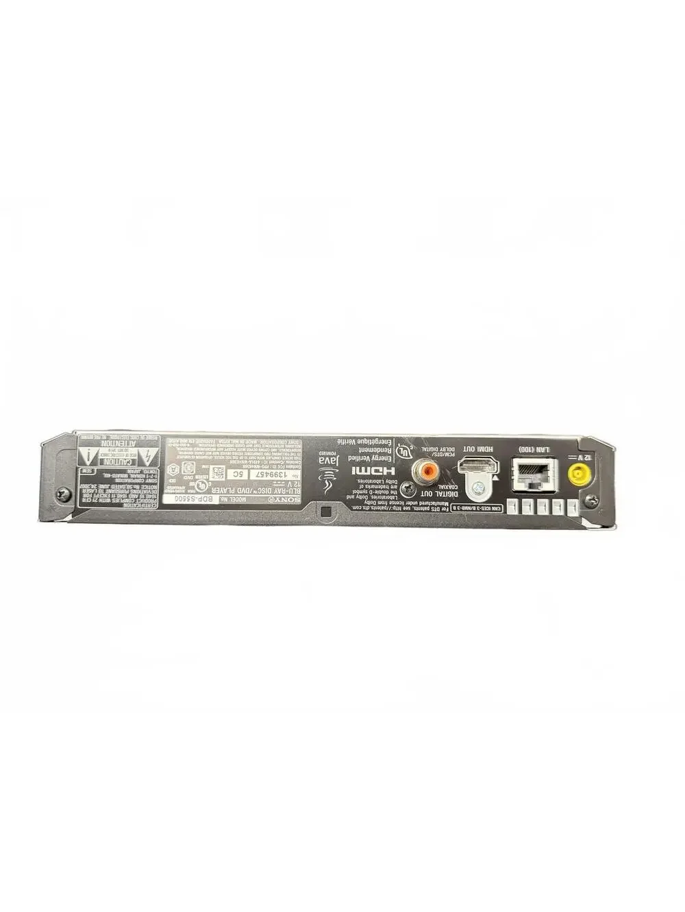 Sony Blu-ray Disc Player with Wireless LAN and 3D Support  No Cables